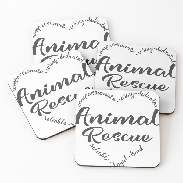 Item preview, ▶ ️ANIMAL RESCUE ◀ ️ Reliable - compassionate - caring- dedicated - kind - loyal designed and sold by KHAOTICSHOP.