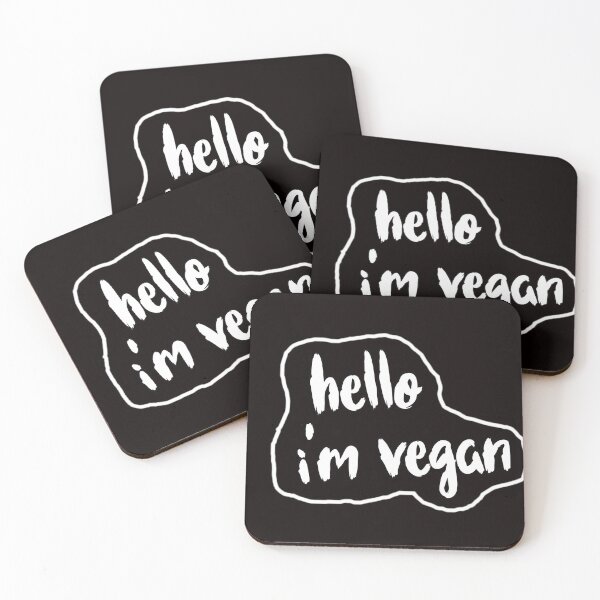 Item preview, Hello I'm Vegan designed and sold by RevolutionInPaint.