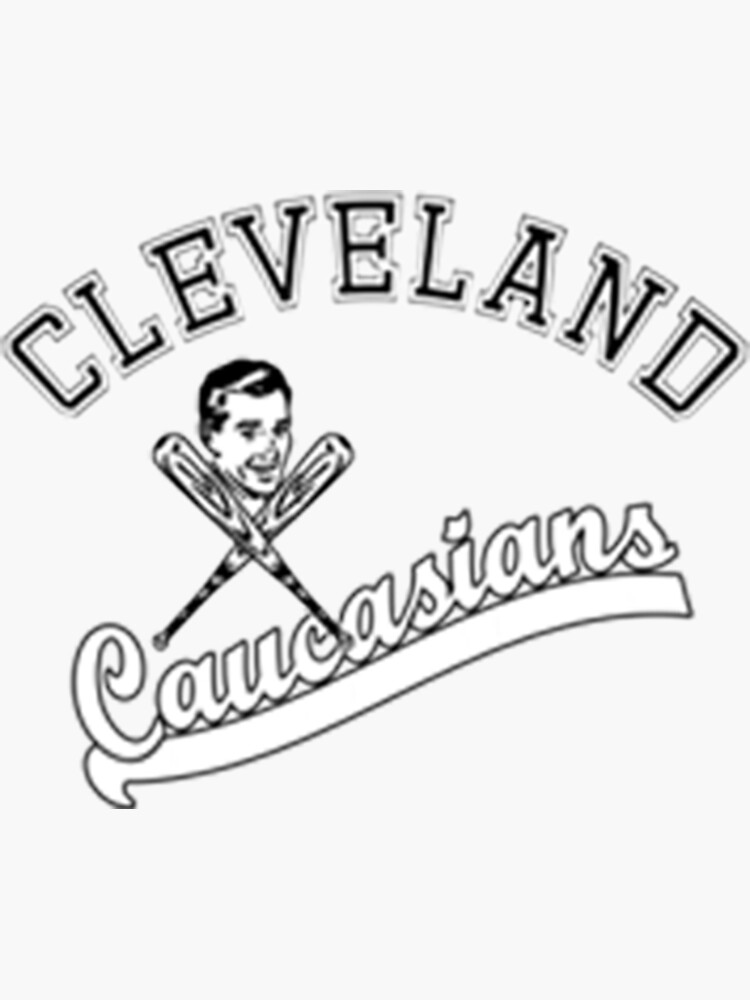 Cleveland Caucasians Poster for Sale by artboxpeople