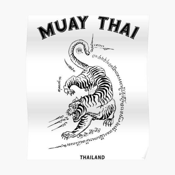 Thailand Traditional Tattootiger Stock Vector  Illustration of thai  thailand 113110663