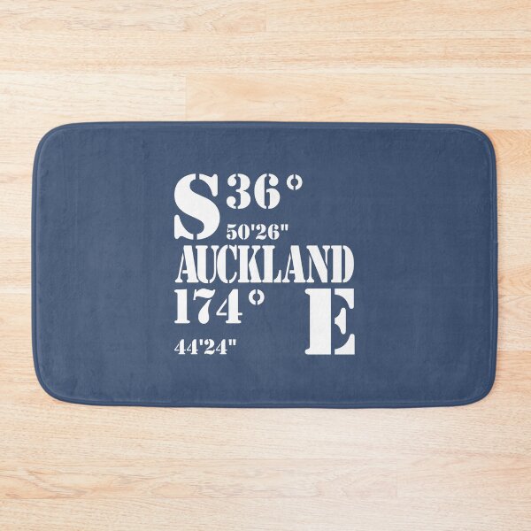 Item preview, City Of Sails Coordinates Auckland New Zealand designed and sold by CoolYule.