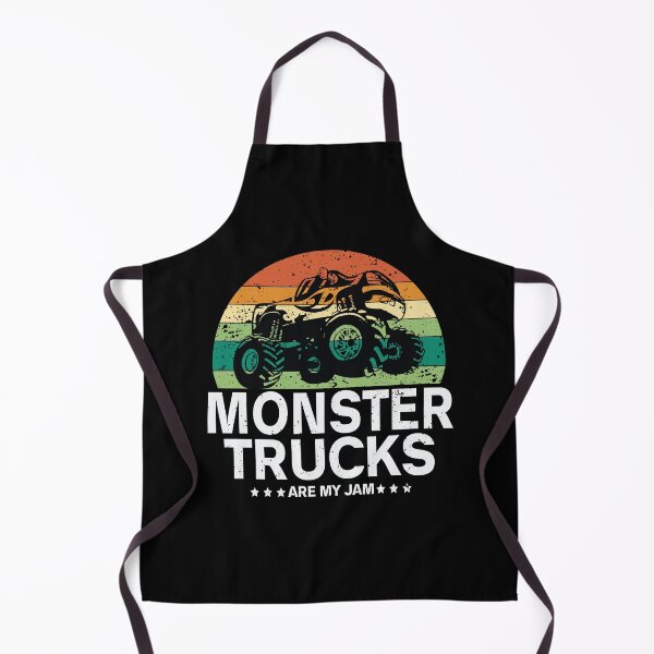 Item preview, Vintage Monster Truck Are My Jam Retro Sunset T-Shirt designed and sold by HappyBright.