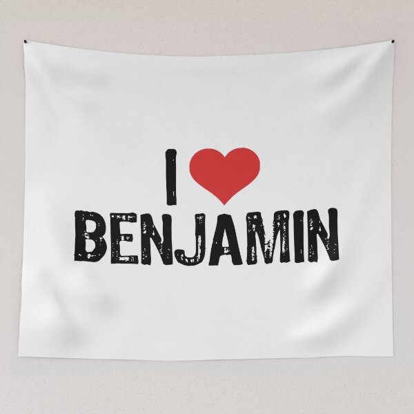 Item preview, I Love Benjamin designed and sold by The "I Love Everything" Shop.