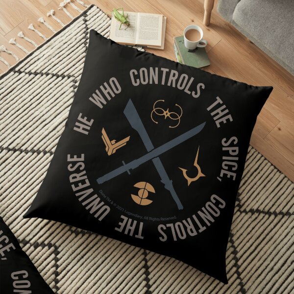 Who controls the spice Floor Pillow