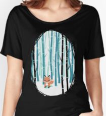 Fox in the Forest Women's Relaxed Fit T-Shirt