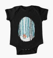Fox in the Forest One Piece - Short Sleeve