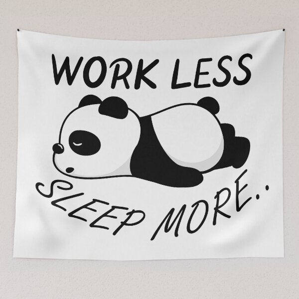 Item preview, work less sleep more... designed and sold by cruzzcreation.