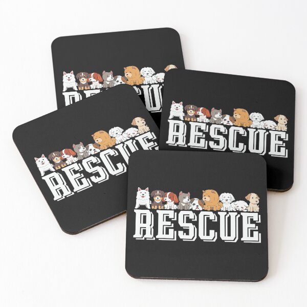 Item preview, ▶ ️ RESCUE ◀ ️ Life is better with an adopted dog designed and sold by KHAOTICSHOP.