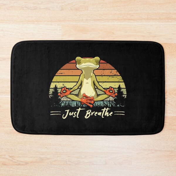 Item preview, Yoga Frog Just breath designed and sold by melomedia.