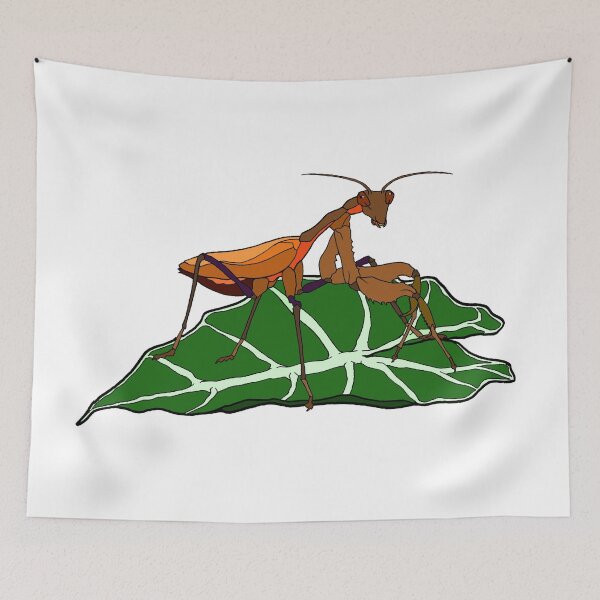 Item preview, Brown Asian Mantis designed and sold by TinkerandBone.