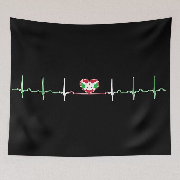 Item preview, Heartbeat Burundi designed and sold by Heartbeatsalad.