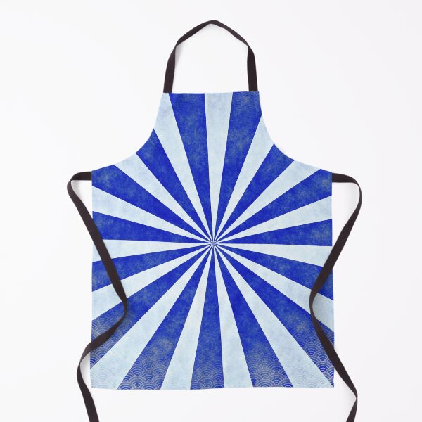Item preview, Traditional Japanese Blue Wave Pattern & Sunshine  designed and sold by Gymmer-Life.