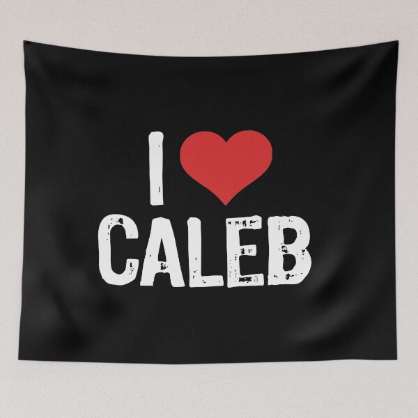 Item preview, I Love Caleb designed and sold by The "I Love Everything" Shop.