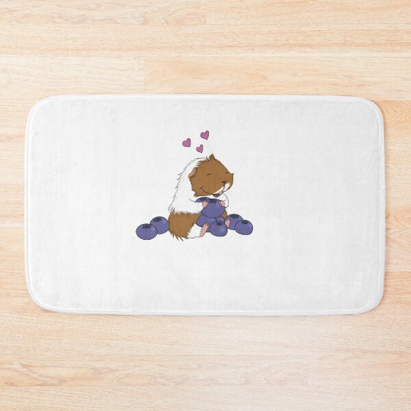 Item preview, Guinea pig and blueberries  designed and sold by mondesign26.