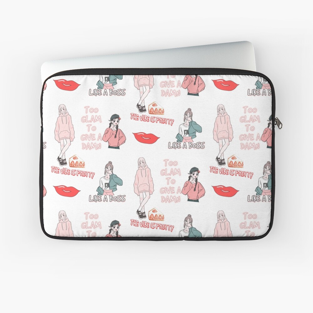 Aesthetic anime girl and boy pfp Laptop Sleeve for Sale by Kawaiishizz