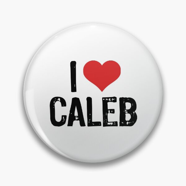Item preview, I Love Caleb designed and sold by The "I Love Everything" Shop.