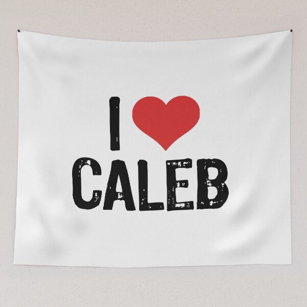 Item preview, I Love Caleb designed and sold by The "I Love Everything" Shop.