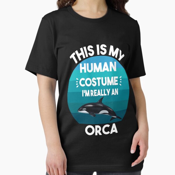 Item preview, This is my human costume I'm really an orca designed and sold by Abderrahim Bguiguir.