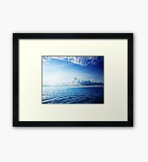 Deep Blue Framed Print