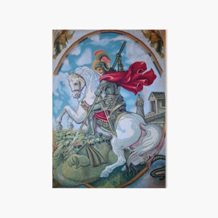 ST JORGE. ST JORDE.ST GEORGE Art Board Print