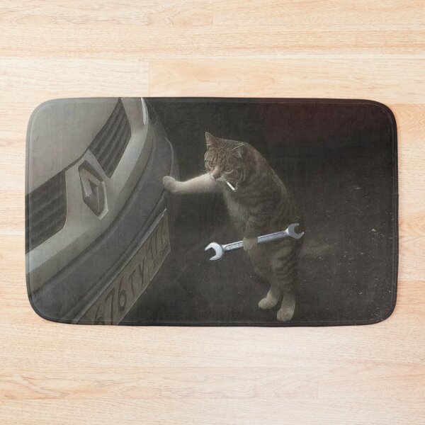 Item preview, Cat Mechanic designed and sold by shitpostanon.