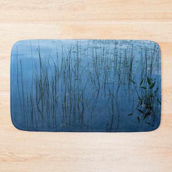 Item preview, Green and Blue Serenity - Smooth Wetland Morning designed and sold by Georgia Mizuleva.