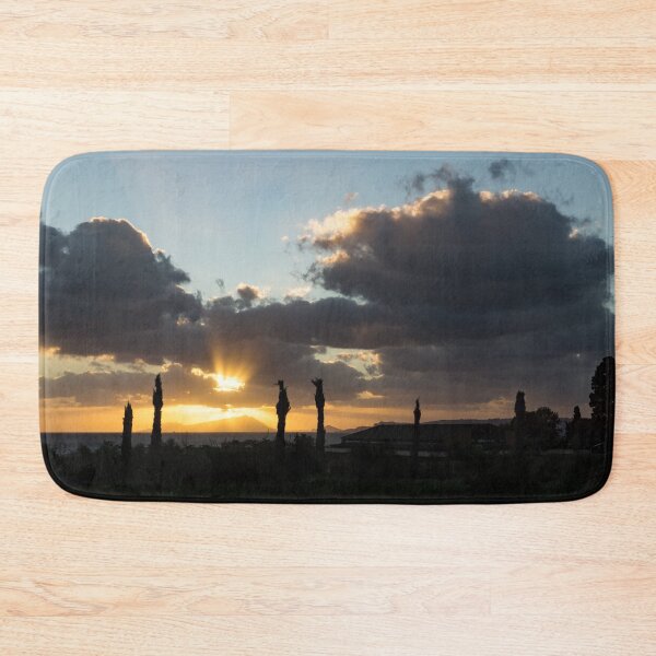 Item preview, Cypress Sunset - a Very Italian Moment on the Coast of Herculaneum designed and sold by Georgia Mizuleva.