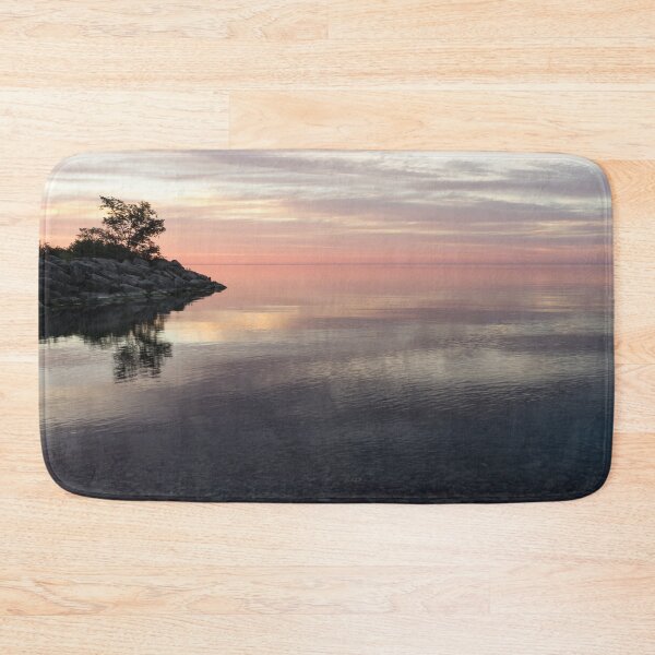 Item preview, Silky Morning on the Lake - Pink and Purple Serenity designed and sold by Georgia Mizuleva.