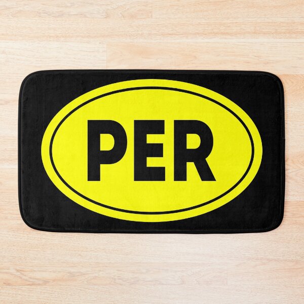 Item preview, PER - Perth Airport Code. Flying, travel and pilot souvenir  designed and sold by VFRZone.