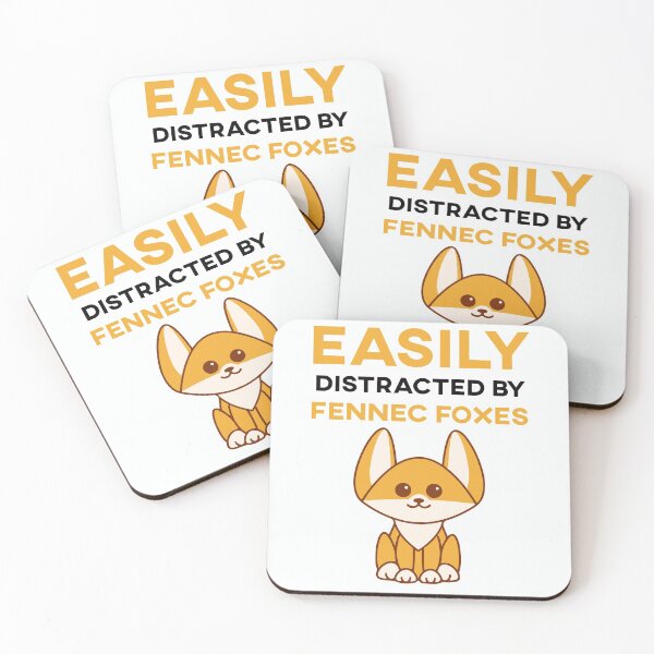 Item preview, Easily Distracted By Fennec Foxes designed and sold by alfa-rouk.