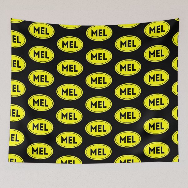 Item preview, MEL - Melbourne Airport Code. Flying, travel and pilot souvenir  designed and sold by VFRZone.