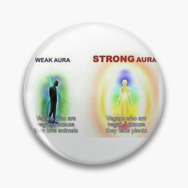 Item preview, Vegan Aura  designed and sold by shitpostanon.