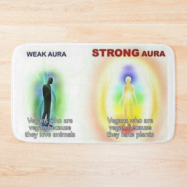 Item preview, Vegan Aura  designed and sold by shitpostanon.