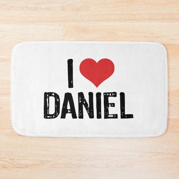 Item preview, I Love Daniel designed and sold by The "I Love Everything" Shop.