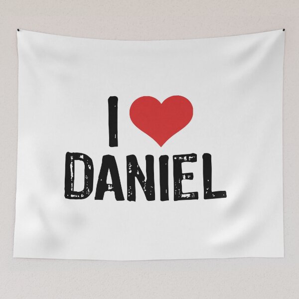 Item preview, I Love Daniel designed and sold by The "I Love Everything" Shop.