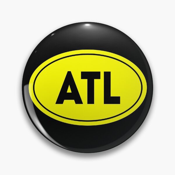 Item preview, ATL - Atlanta Airport Code. Flying, travel and pilot souvenir  designed and sold by VFRZone.