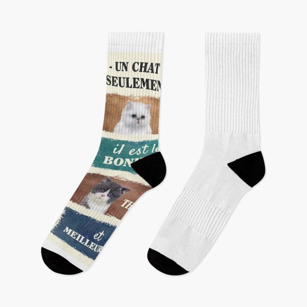 Item preview, Un Chat N'est  Pas - Seulement Un Chat - A Cat Is Not Poster Gift Cat Lover designed and sold by hippololocc.