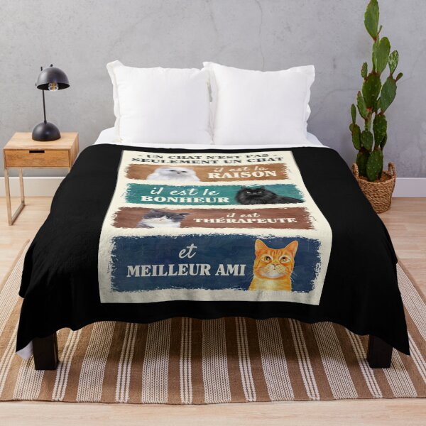 Item preview, Un Chat N'est  Pas - Seulement Un Chat - A Cat Is Not Poster Gift Cat Lover designed and sold by hippololocc.