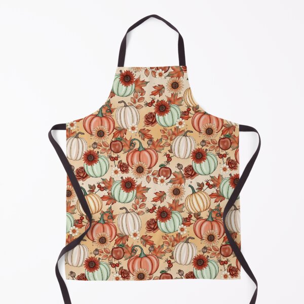Item preview, Floral pumpkin autumn pattern designed and sold by GCarradice.