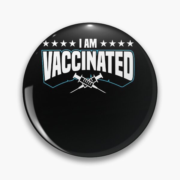 Item preview, I am vaccinated! designed and sold by VisionairsClub.