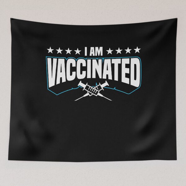 Item preview, I am vaccinated! designed and sold by VisionairsClub.