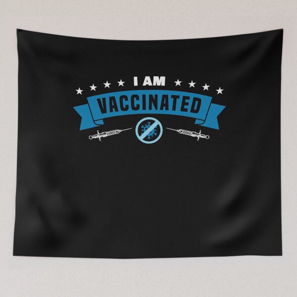 Item preview, I am vaccinated! designed and sold by VisionairsClub.