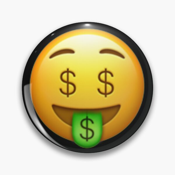 Artikelvorschau, Geld-Mund-Gesicht-Emoji entworfen und verkauft von Popular-Gifts.