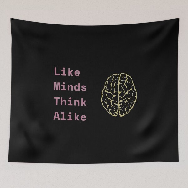 Item preview, Like Minds Think Alike designed and sold by RH-Store.