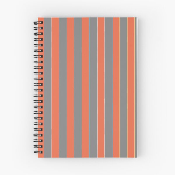Item preview, Multicolored Striped Spiral Notebooks, Hardcover 2021 designed and sold by Count Timer.