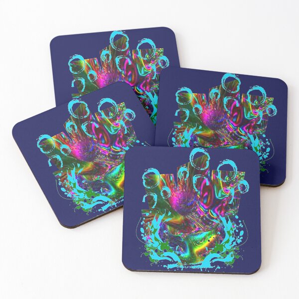 Item preview, Trippy Graphic Psychedelic Vibrant Abstraction,  Bold Vibrant Abstraction, graphic psychedelic abstract art, trippy graphic psychedelic arte abstracto designed and sold by Adri Barnard.