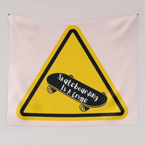 Item preview, Skateboarding Is A Crime designed and sold by Zaibo.
