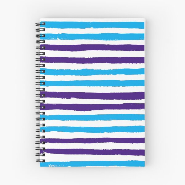 Item preview, Multicolored Striped Spiral Notebooks, Hardcover 2021 designed and sold by Count Timer.
