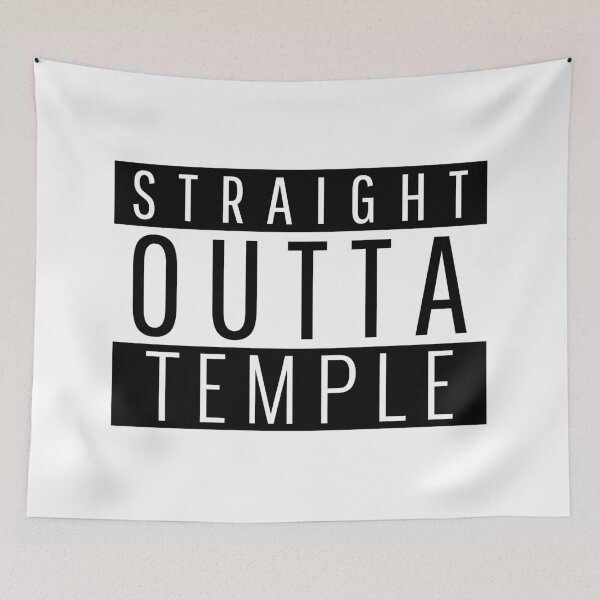 Item preview, Straight Outta Temple Texas  designed and sold by Teelogic.