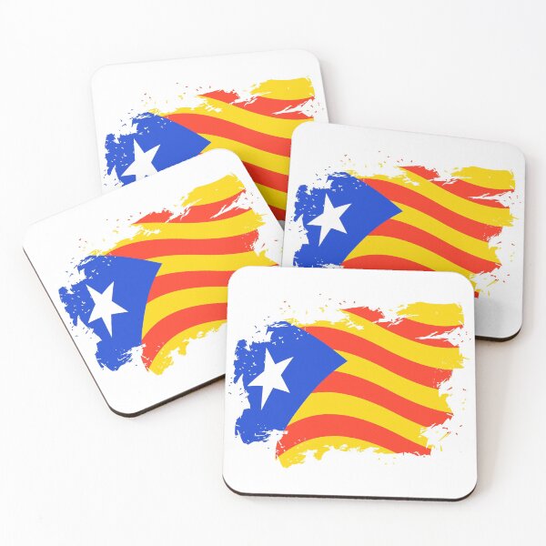 Item preview, Barcelona retro flag Cataluña spain  designed and sold by mikoala50.